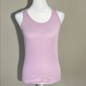 J. Crew Light Pink Ribbed Tank Top